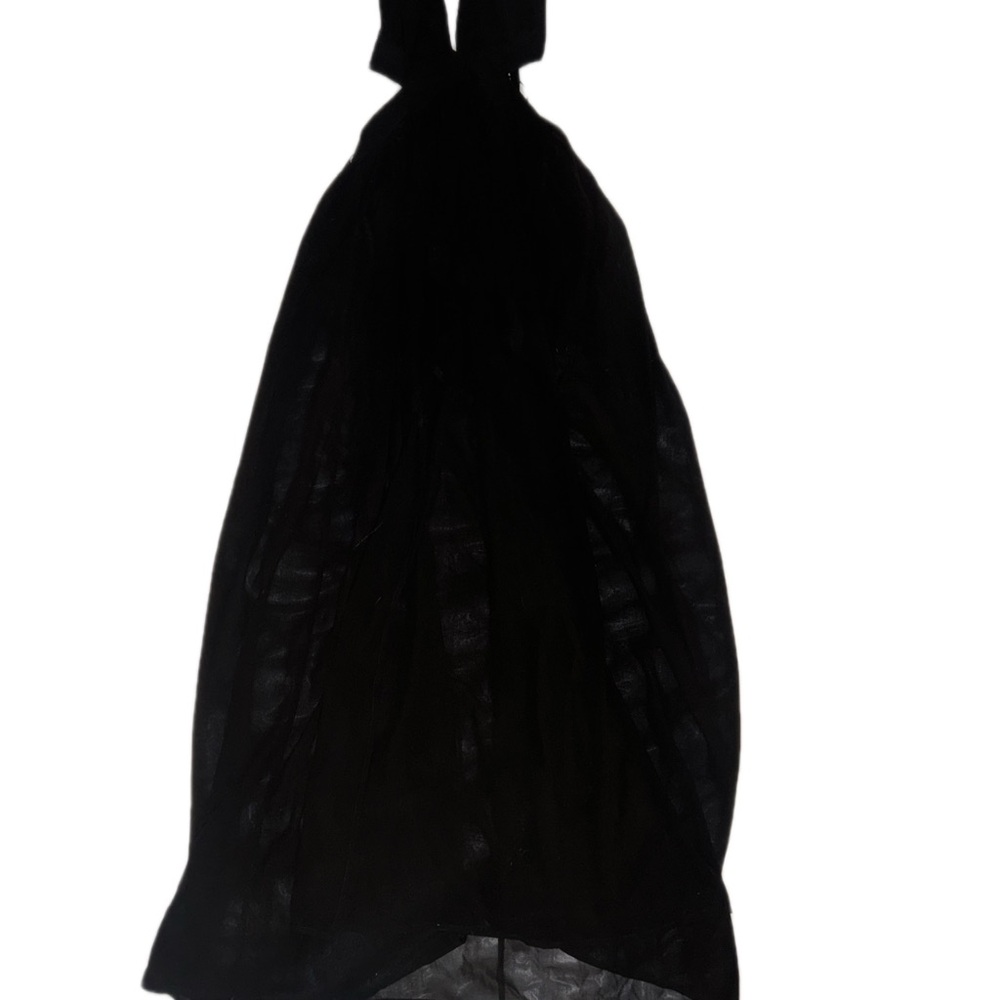 Fashion Nova Black Textured Dress